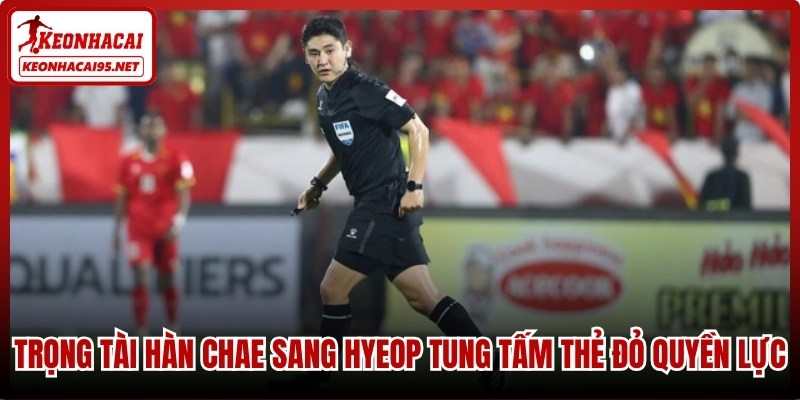 Trọng Tài Hàn Quyết Định Kết Quả Của Viettel Với Ninh Bình 2 Trọng tài Hàn Chae Sang Hyeop tung tấm thẻ đỏ quyền lực